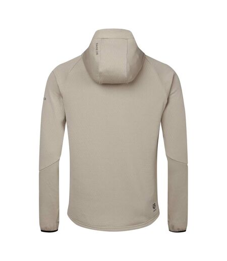 Mens Venture Stretch Hooded Midlayer White Pepper Regatta