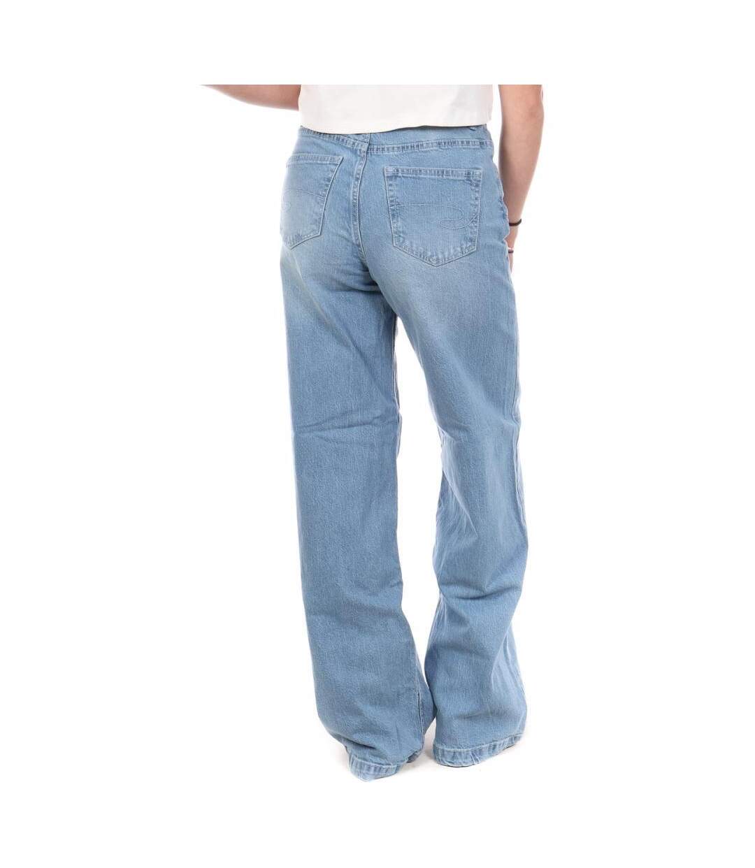 Jean large bleu moyen femme lee cooper ouwa bleach - 26-2