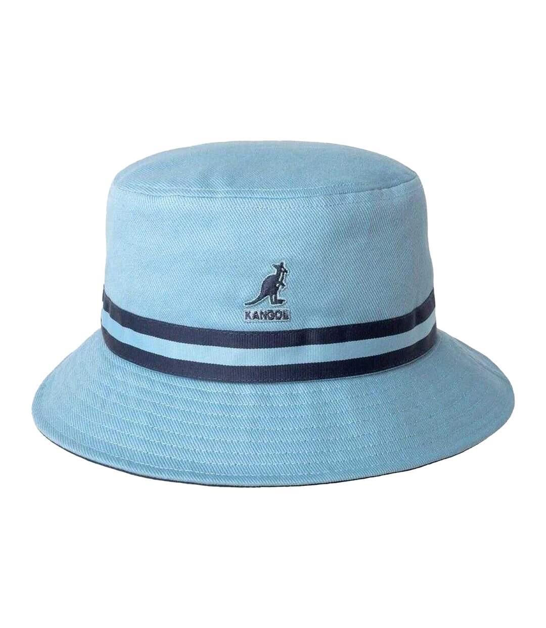 Bob Motif/style Rayé Adulte Bleu Clair Kangol-1