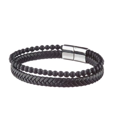 Bracelet noir homme geographical norway 315037 - taille unique