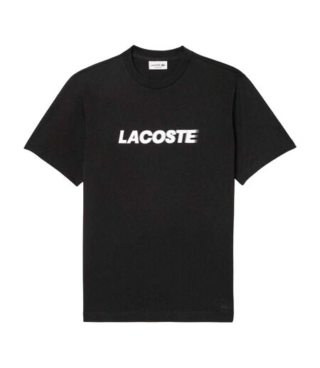 T-shirt Homme Noir Blanc Lacoste