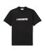 T-shirt Homme Noir Blanc Lacoste-2