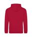 Sweat À Capuche College Adulte Rouge Vif Awdis-2