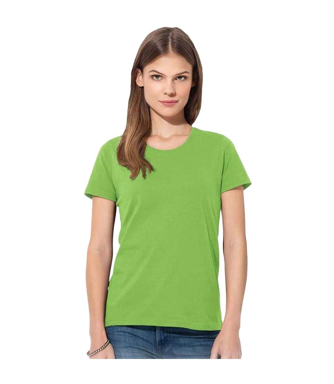 T-shirt femmes vert kiwi Stedman