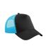 Casquette Trucker Adulte Noir Bleu Surf Beechfield-1