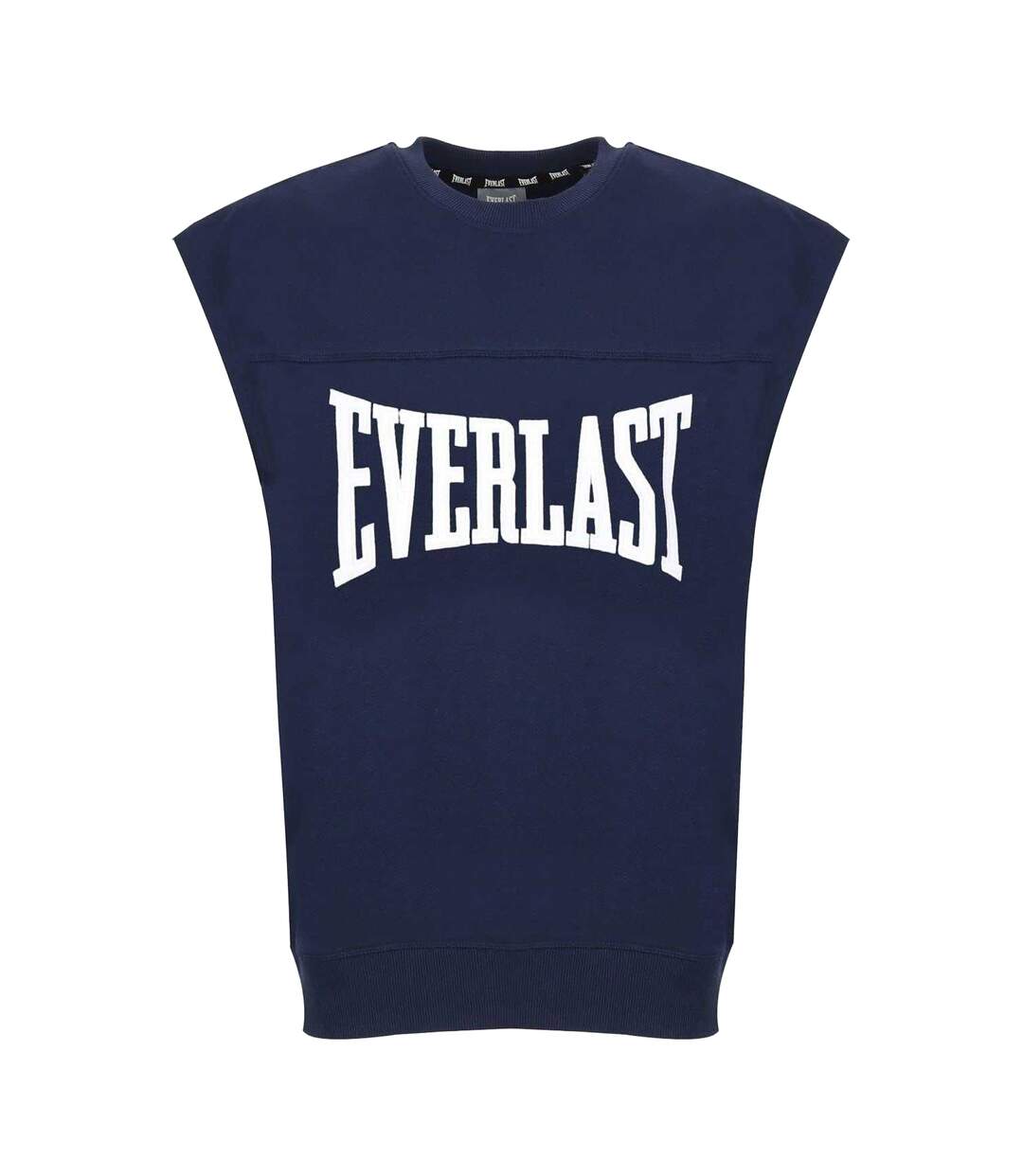 Sweat Sans Manches Homme Bleu Marine Everlast-1