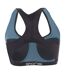 Brassière De Sport Sport Femme Noir Skins-2