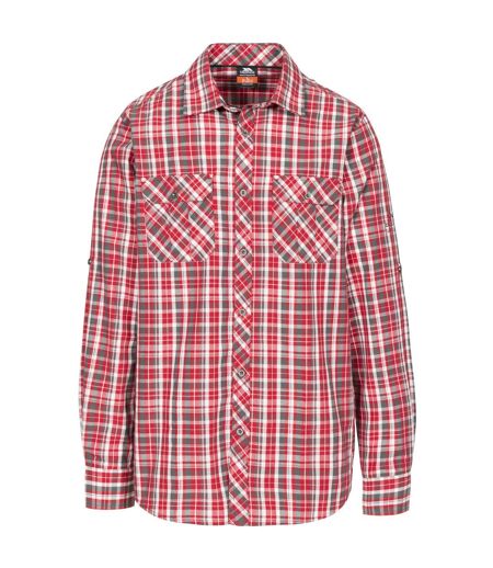 Chemise à carreaux collector homme rouge Trespass