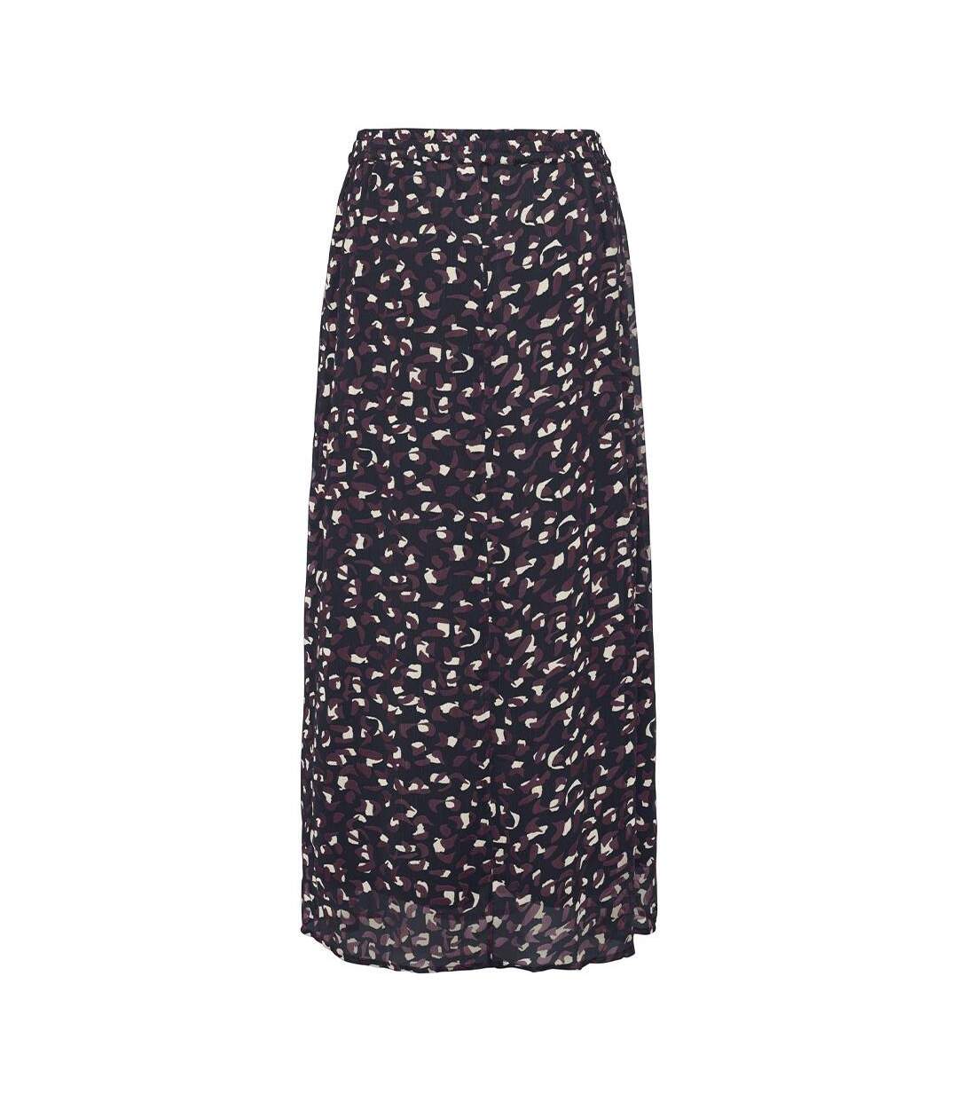 Jupe longue marine femme only tasha-2