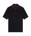 Polo Motif Tonal Homme Noir Lyle & Scott-2