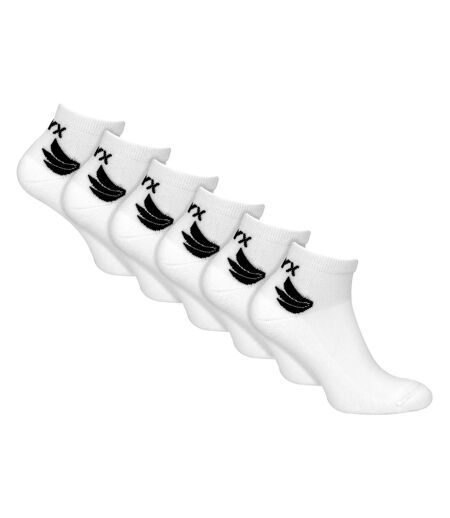 TALYX - Lot de 6 Chaussettes Courtes Homme Bambou Renforcées & Respirantes