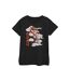 Disney Femme/Les femmes Mulan Mushu Dragon Cotton T-Shirt (Noir) - UTBI48044-1