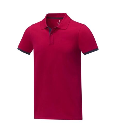 Elevate Mens Morgan Short-Sleeved Polo Shirt (Red) - UTPF3821
