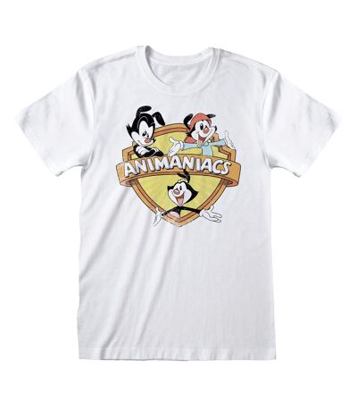 Animaniacs Unisex Adult Logo T-Shirt (White)