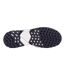 Womens/ladies Logo Low Cut Trainers White Navy CLAE-3
