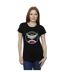Disney T-shirt en coton Lightyear Star Command Circle Womens/Ladies (Noir) - UTBI28994-2