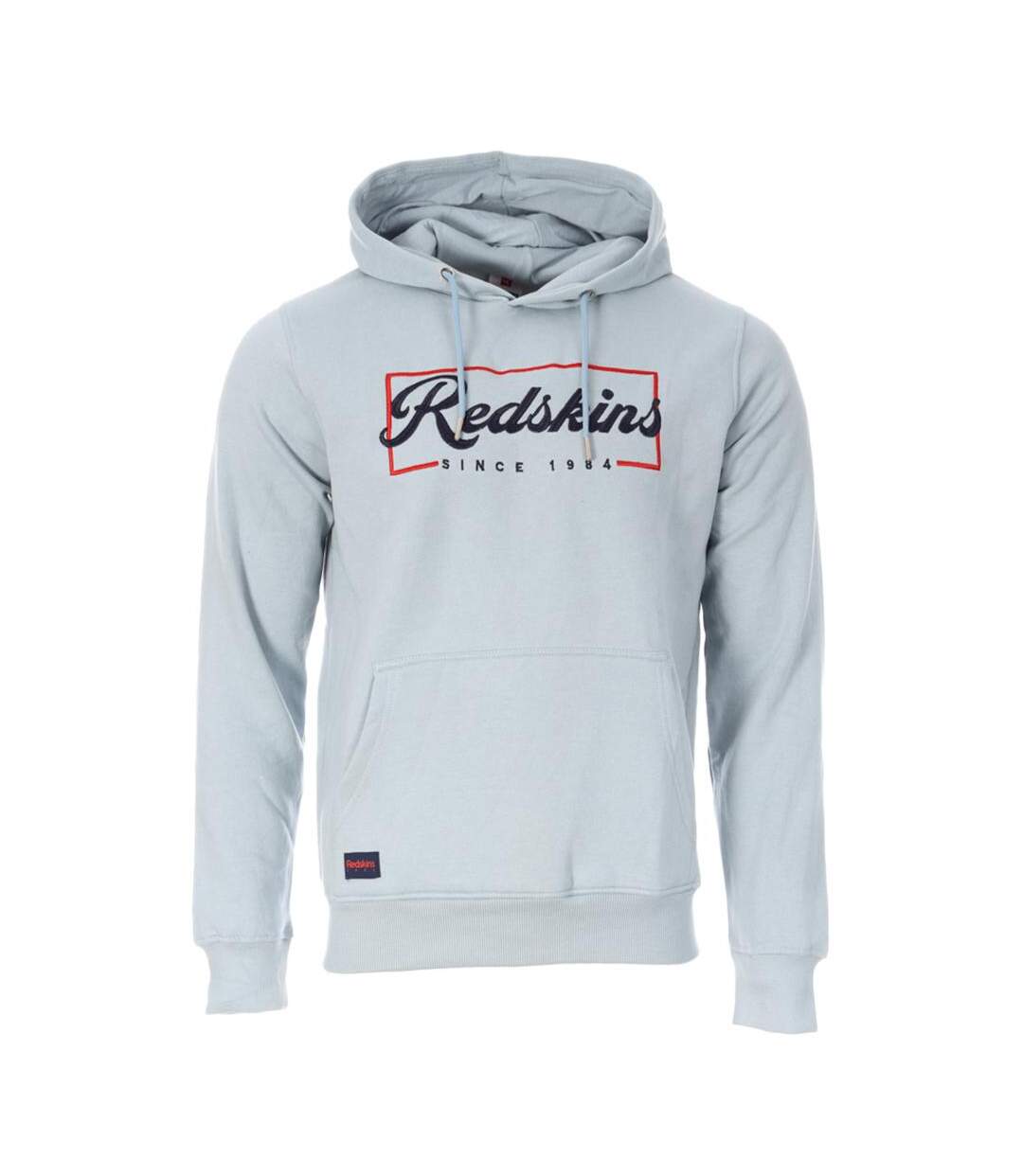 Sweat bleu clair homme redskins hoodie-1