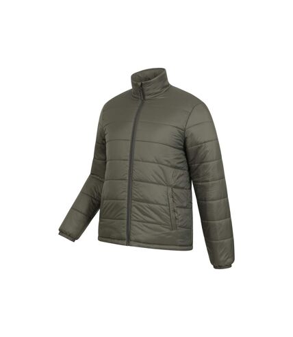 Mountain Warehouse Mens Essentials Lightweight Padded Jacket (Khaki)