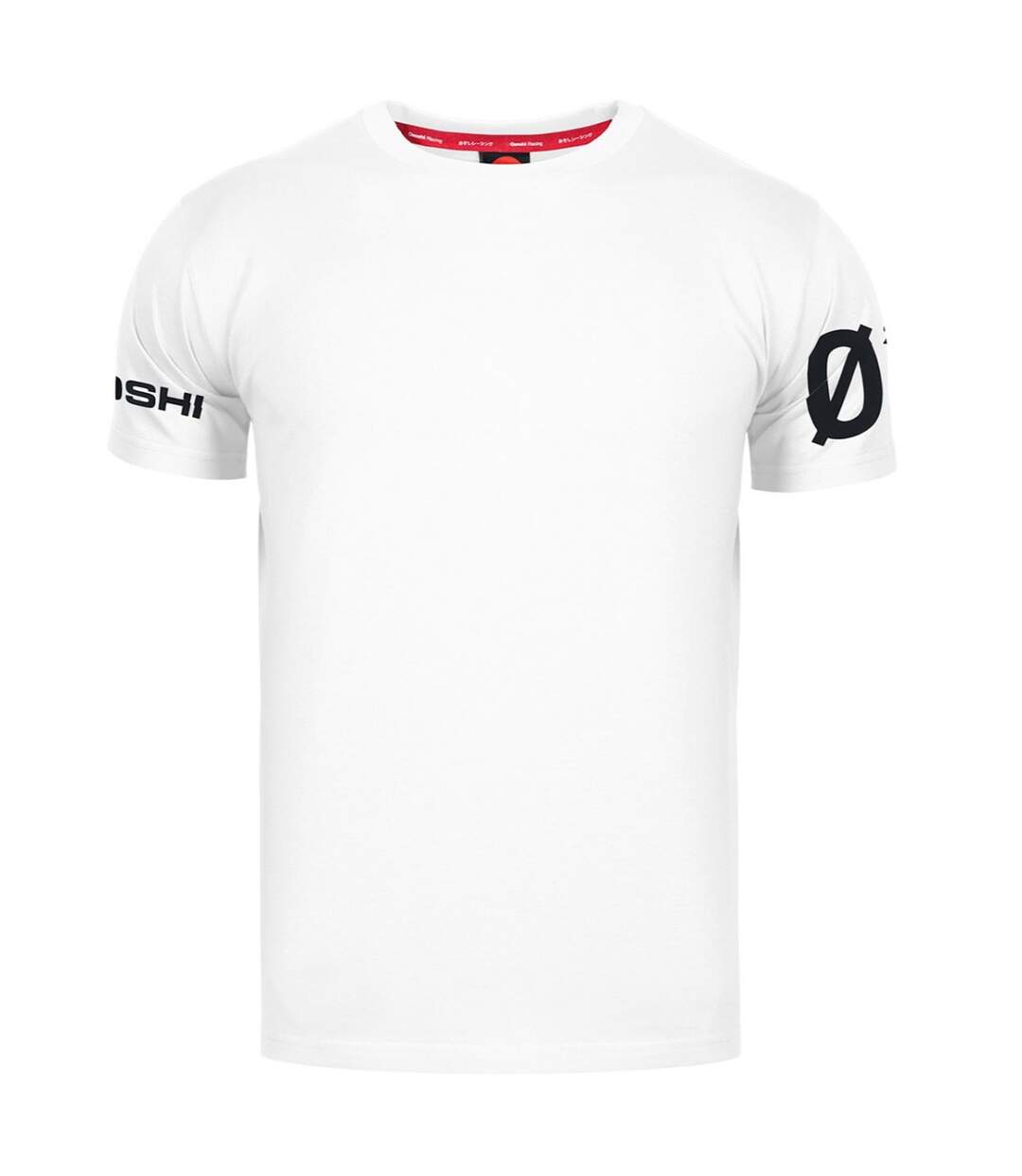 T-shirt Motif/style Imprimé Sur Manche Homme Blanc Ozoshi-2