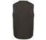 Gilet sans manches multipoches polycoton - Unisexe - WK609 - gris foncé-2