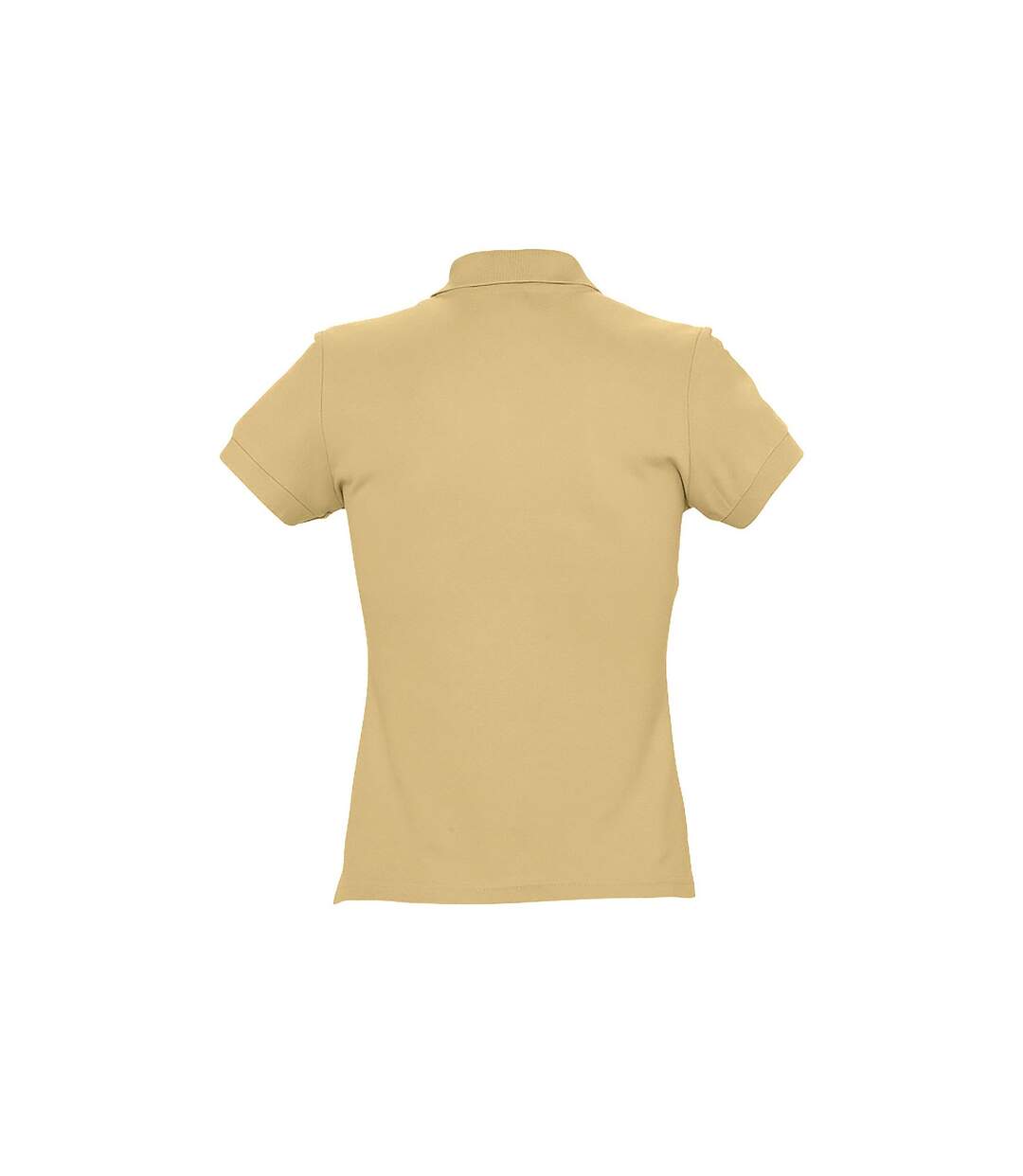 Passion polo 100% coton à manches courtes femme sable SOLS