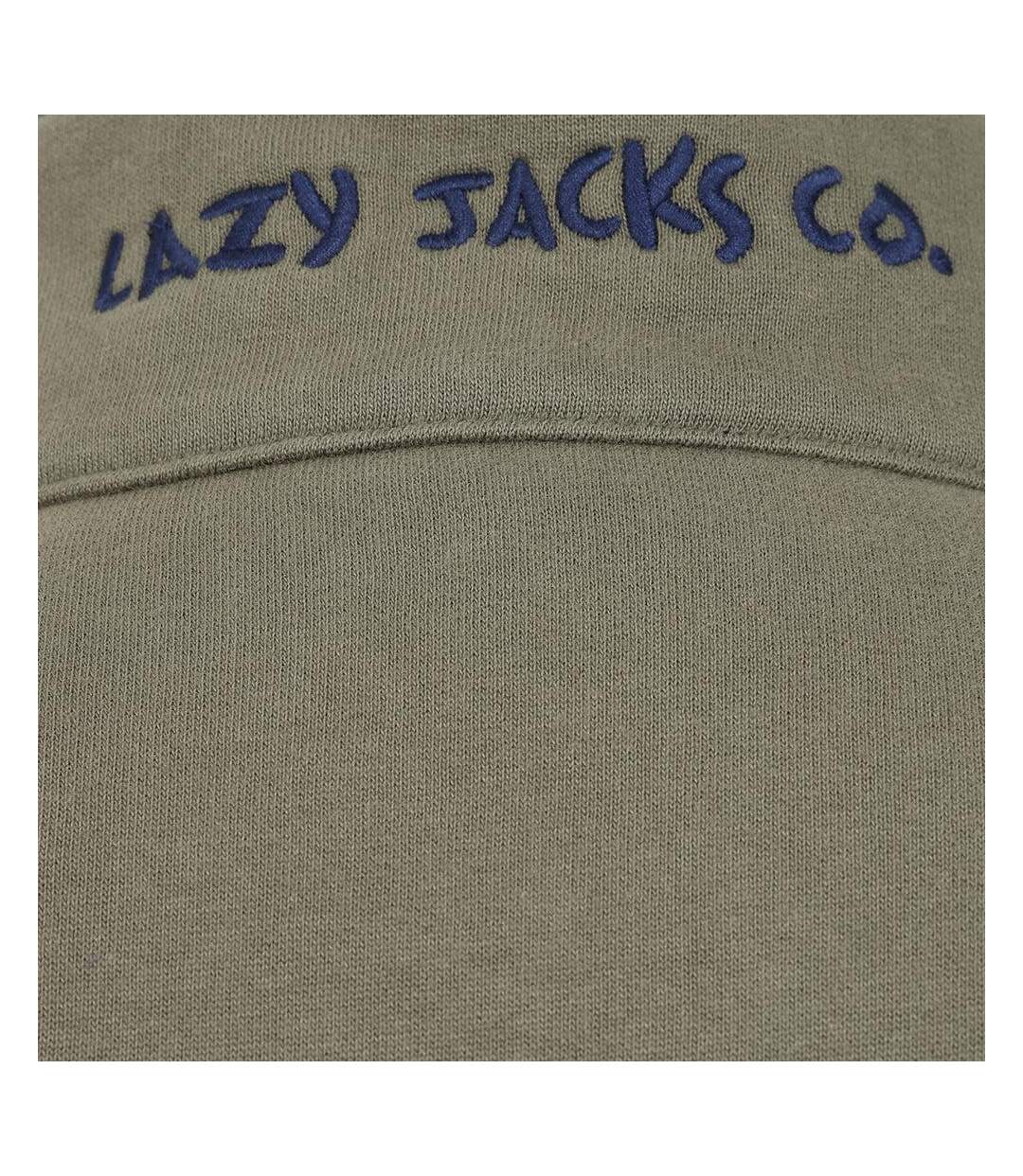 Sweat Motif/style Logo Femme Charbon Lazy Jacks-4