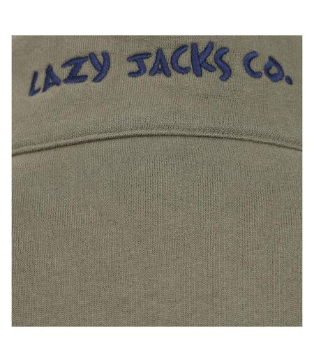 Sweat Motif/style Logo Femme Charbon Lazy Jacks