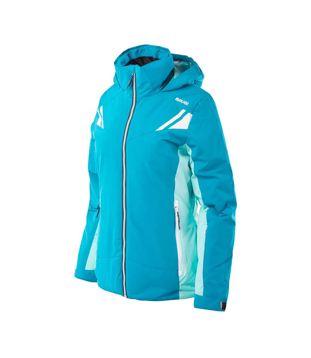 Veste Isolée 2all Femme Bleu Vert Menthe Brugi-3
