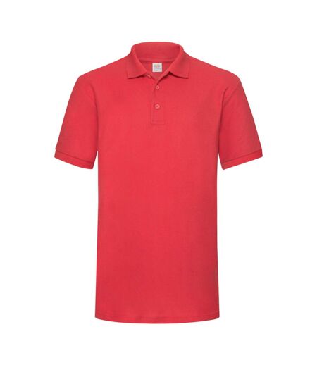 Polo Homme Rouge Fruit Of The Loom