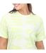 Womens/ladies essentials all-over print t-shirt lime Adidas-3