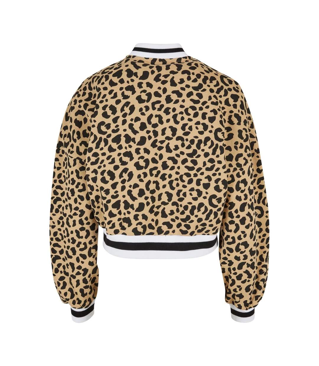 Blouson D'université Femme Beige Noir Urban Classics-2