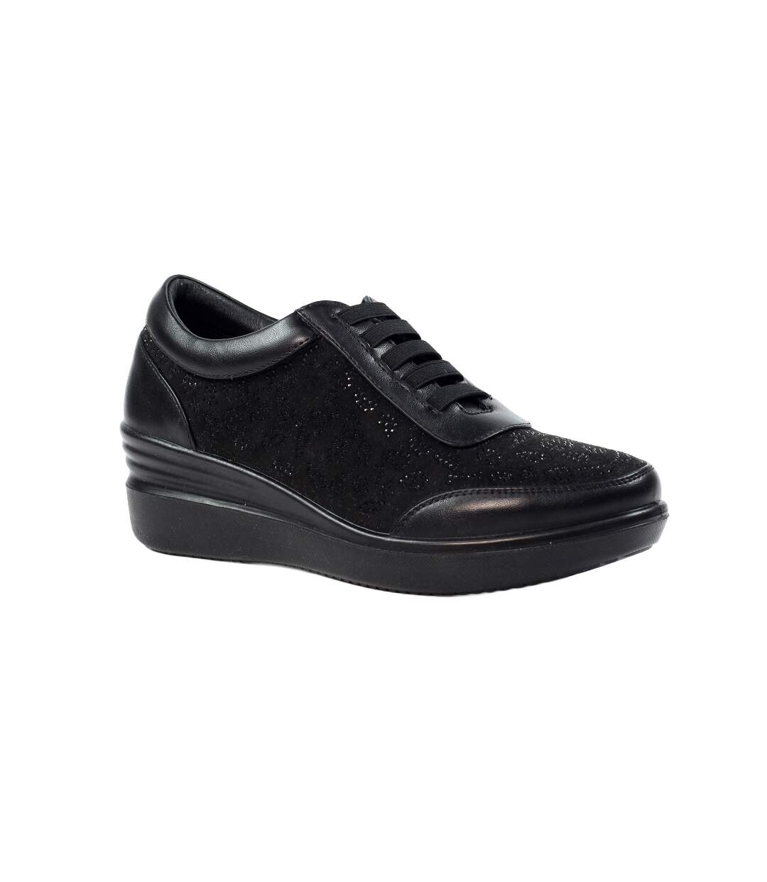 Baskets muriel femme noir Lunar-1