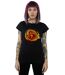 Disney - T-shirt MULAN COURAGE DRAGON SYMBOL - Femme (Noir) - UTBI16252-2