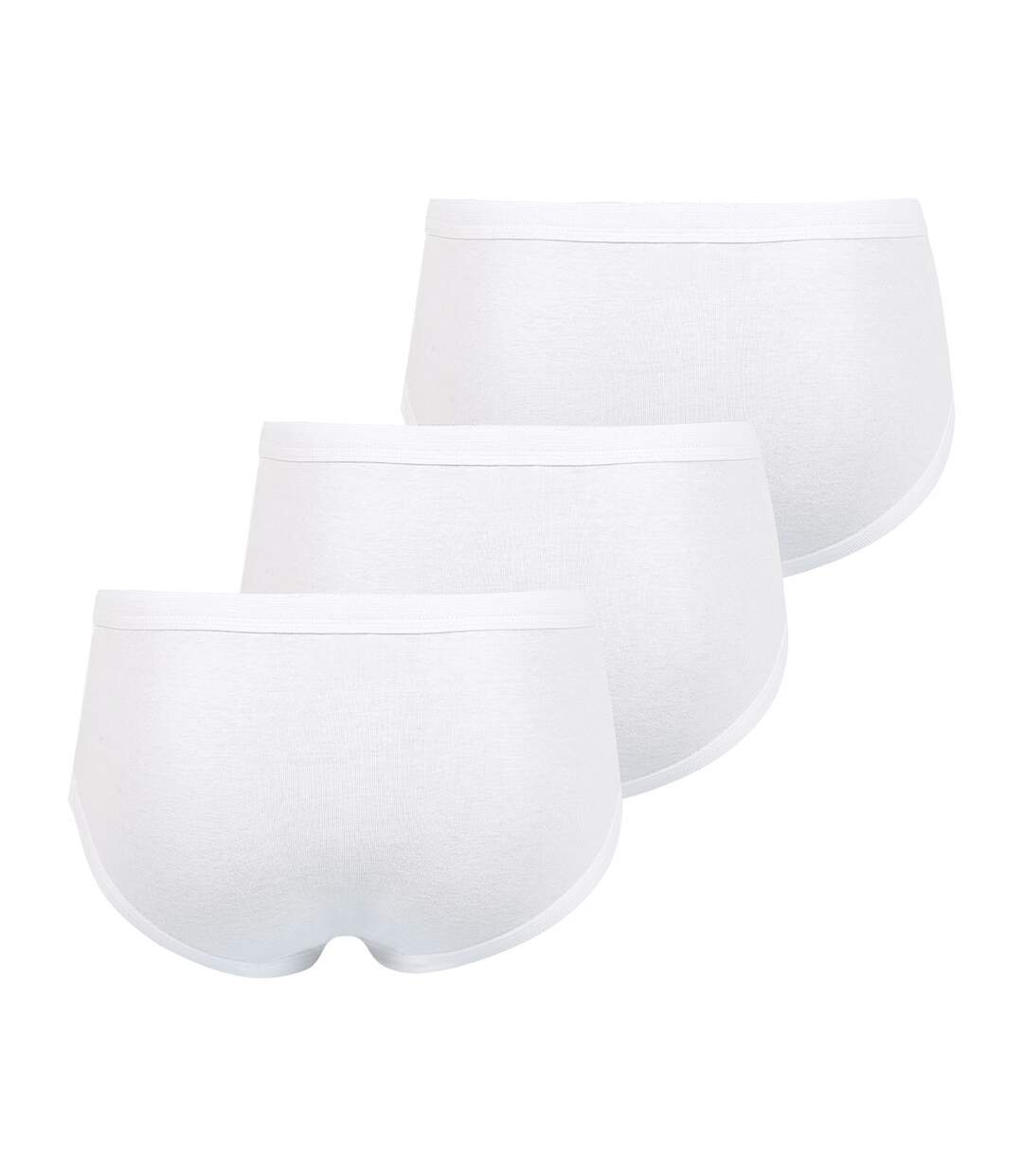 Lot de 3 slips homme taille haute ouvert Les Classiques