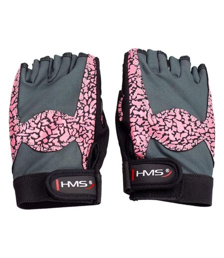 Gants Sport Femme Gris Rose HMS