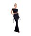 Haut Court Femme Noir Missy Empire-1