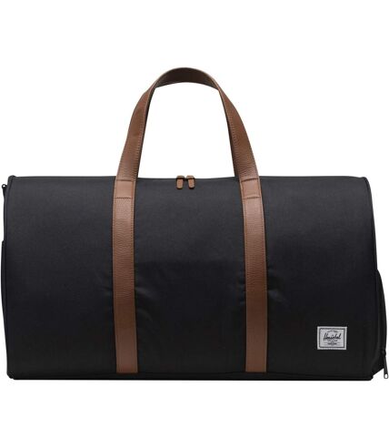 Novel recycled duffle bag one size solid black Herschel