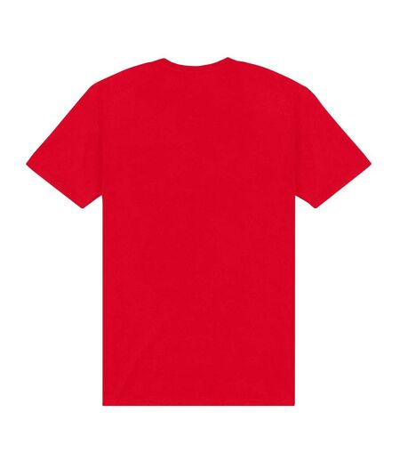Unisex Adult Heritage T-shirt Red Park Fields