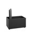 Coffre de Rangement Design Soldi 65cm Noir-4