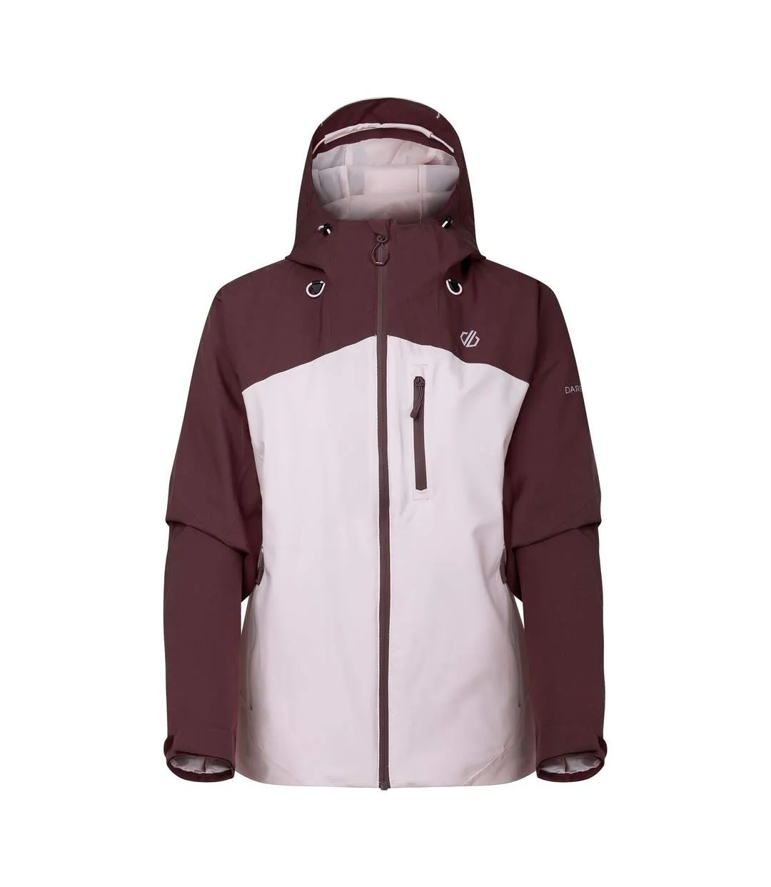 Veste À Capuche Motif/style Logo Torrek Femme Lilas Foncé Rose Pâle Dare 2B-2