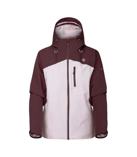 Veste À Capuche Motif/style Logo Torrek Femme Lilas Foncé Rose Pâle Dare 2B