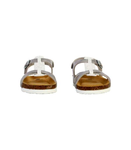 Mules Cuir Enfant Plakton Cross