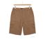 CHALLENGER INCA3 : Bermuda en coton camel pour homme avec taille élastiquée tout confort-4