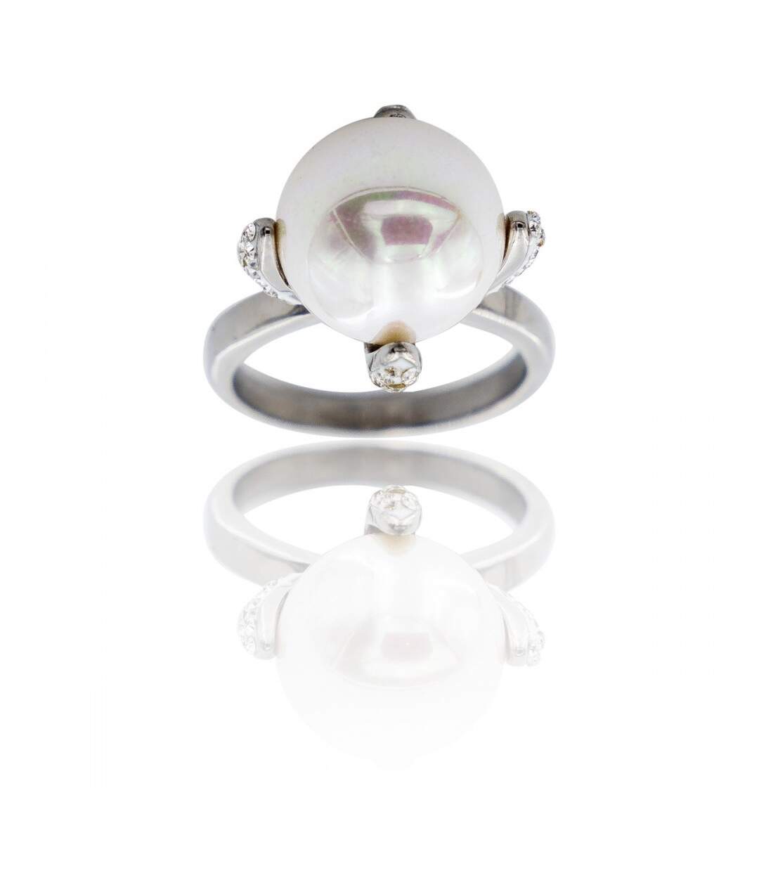 Bague Femme avec Perle et Strass DAPHNEE-1