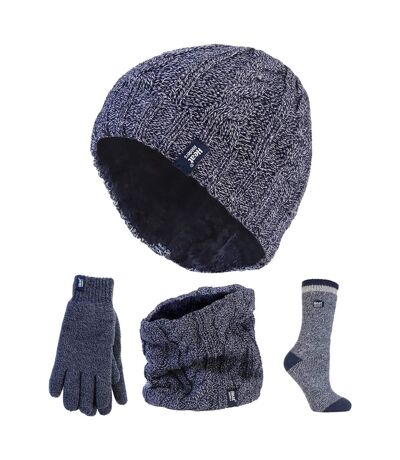 Ladies Thermal Winter Set - Hat, Gloves, Neckwarmer & Twist Socks