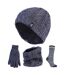Ladies Thermal Winter Set - Hat, Gloves, Neckwarmer & Twist Socks-1