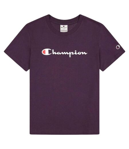 T-shirt Femme Violet Clair Champion