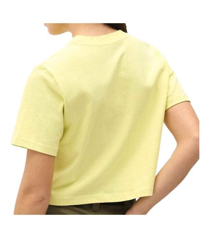 T-shirt Vert Crop Femme Dickies Porterdale - M