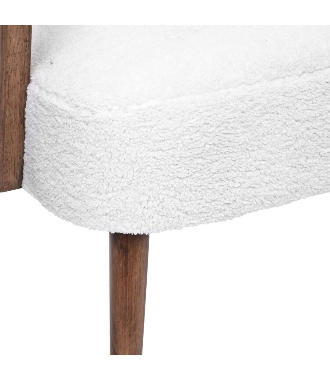 Fauteuil de table effet velours Sango-2