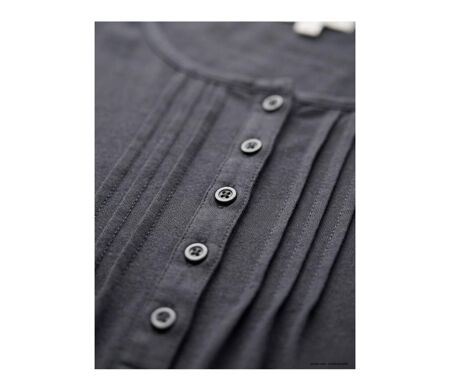 Tee-shirt MAYFLOWER NANNY3 noir à manches modulables : l'élégance du stretch